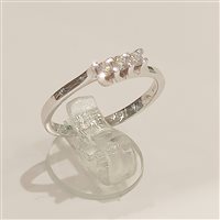 Salzano - Via Montegrappa, 28 - Anello Vidali Gioielli Donna in Oro bianco Diamante ANOR-68-34 - ANOR-68-34